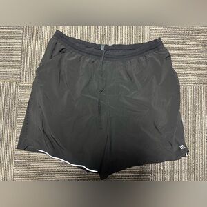 Men’s extra large, SVRT active shorts, black elastic waist and drawstring